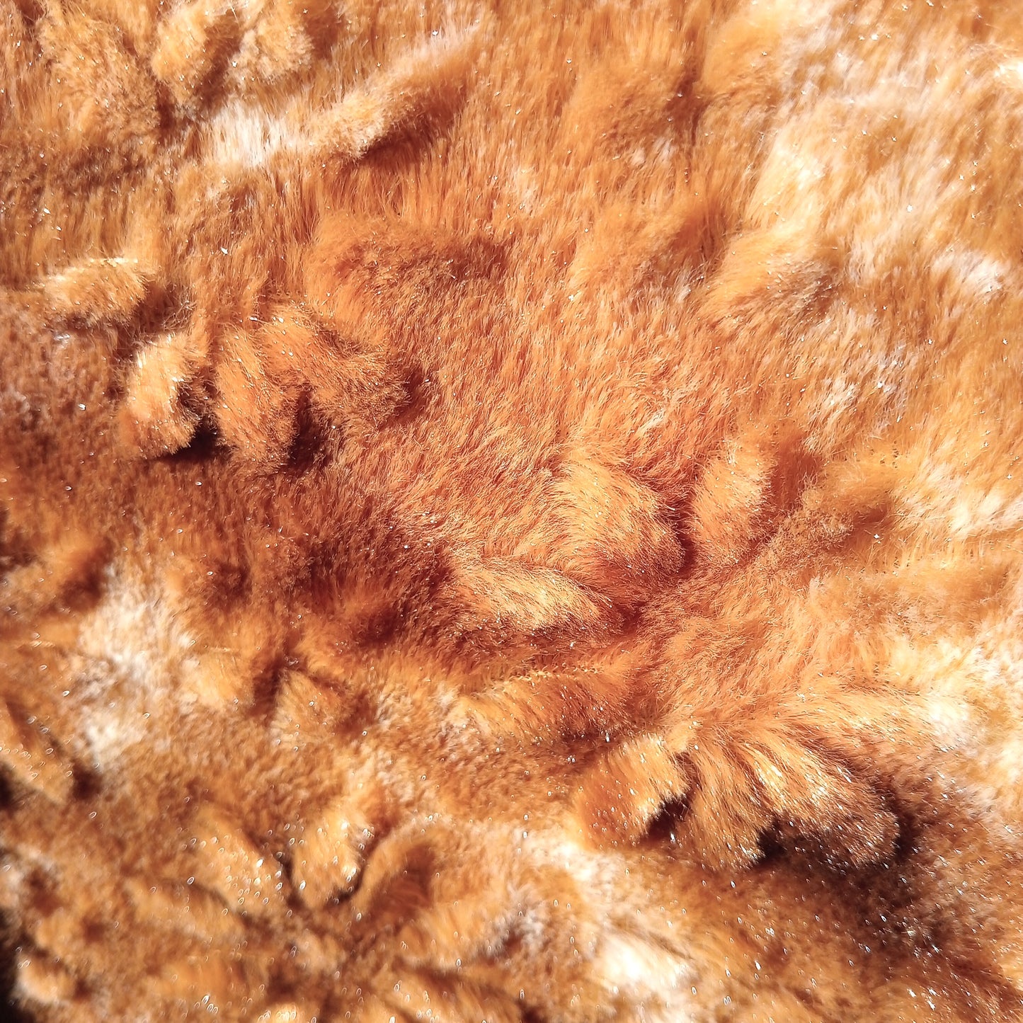 Golden fur stole