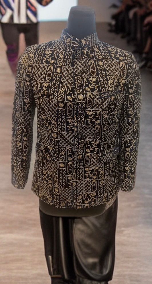 Velvet Embroidered Jacket