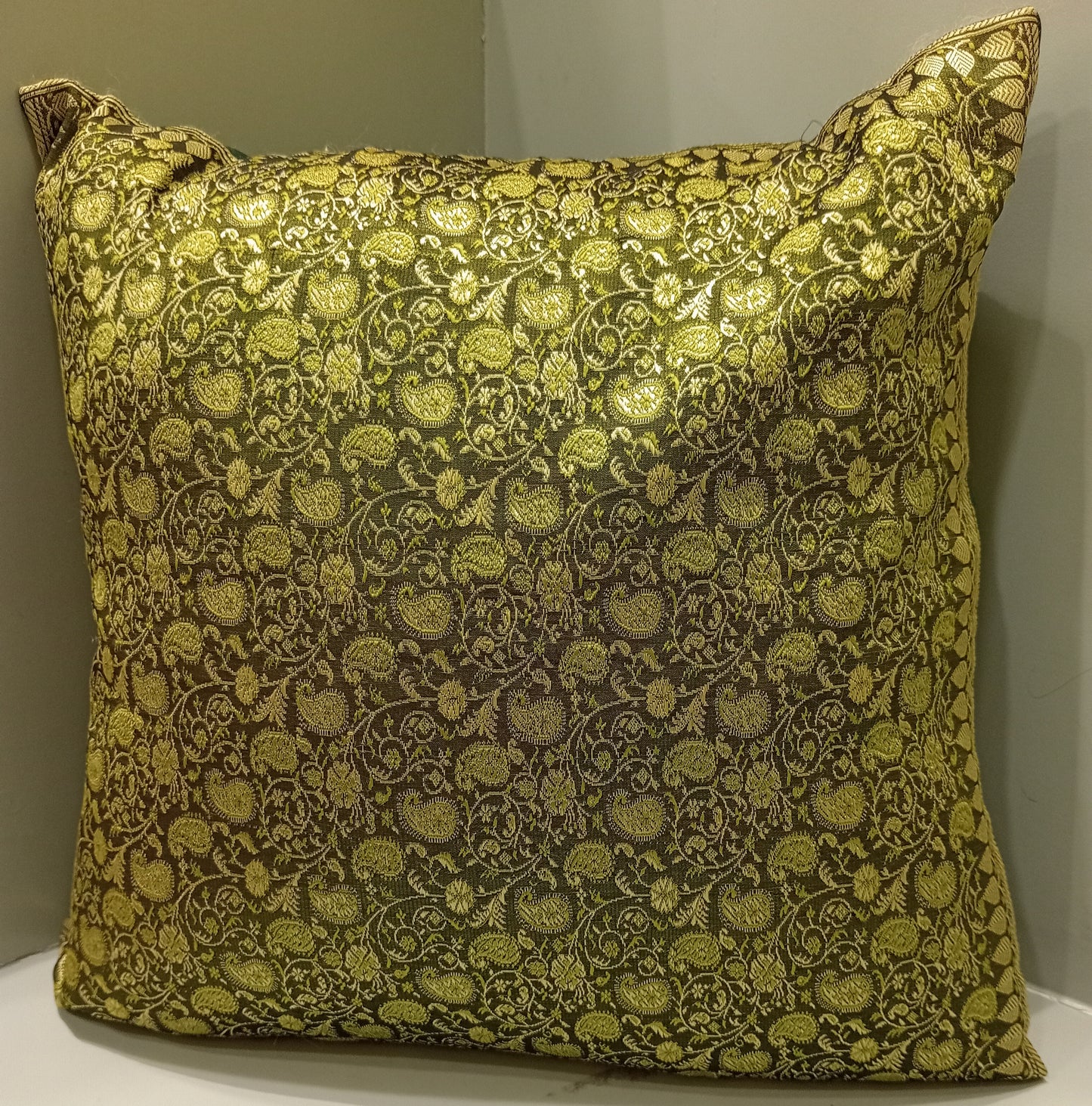 Brocade Ambi design cushion cover