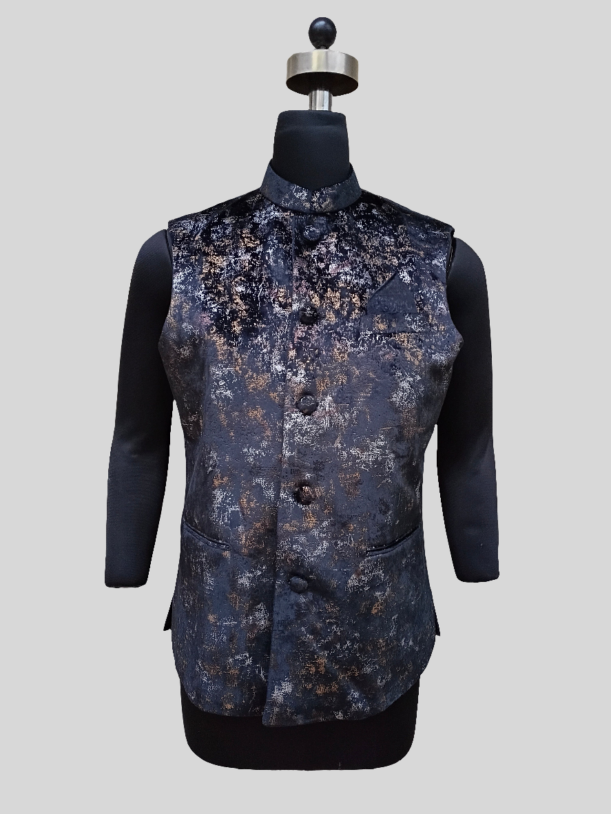 Men’s Embossed Velvet Jacket