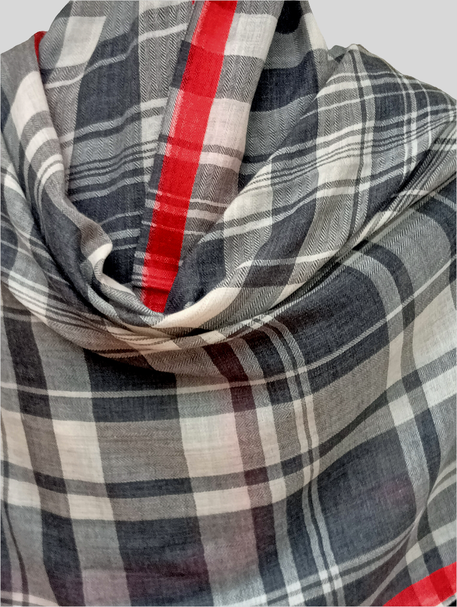 Women Check stole
