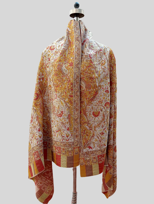 Floral print shawl