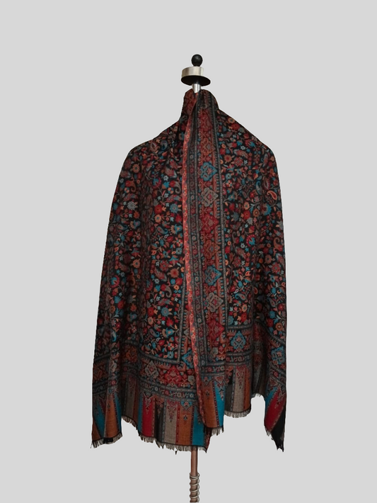 Kani design multicolour stole