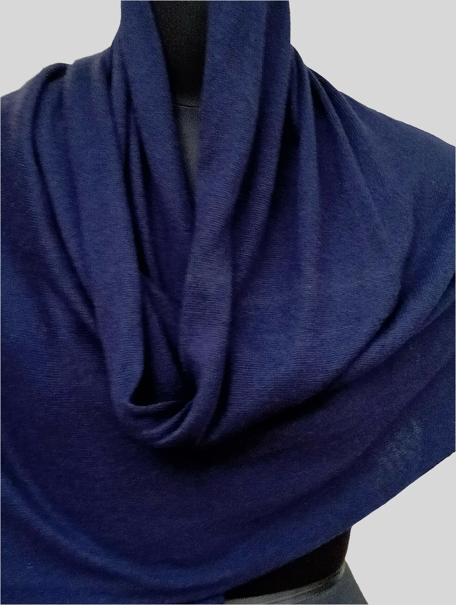 Super fine wool knitted stole