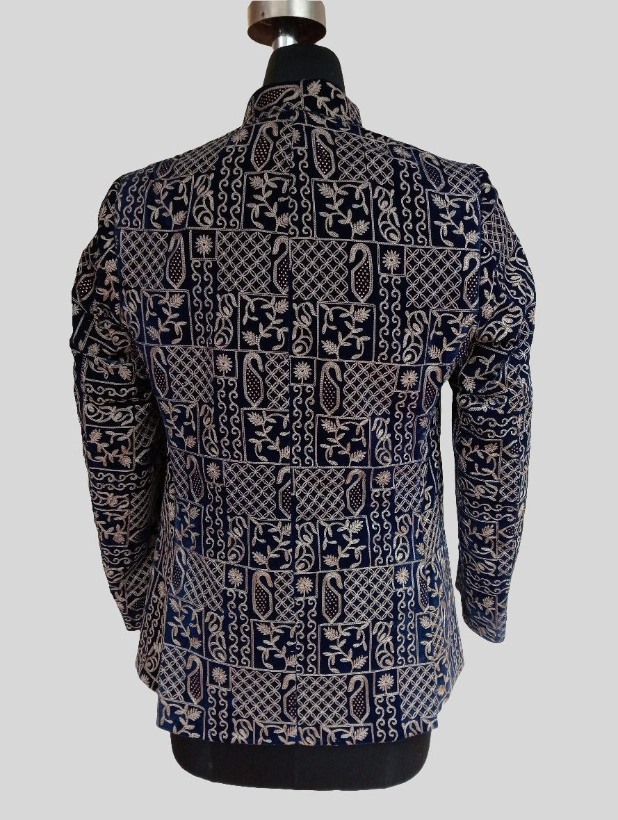 Velvet Embroidered Jacket