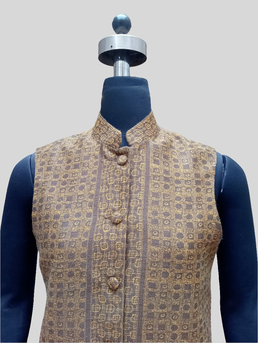 Jamawar unisex jacket