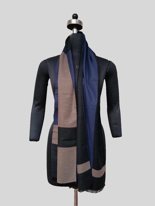 Men’s silk wool stole
