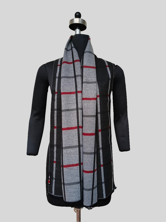 Men’s silk wool stole