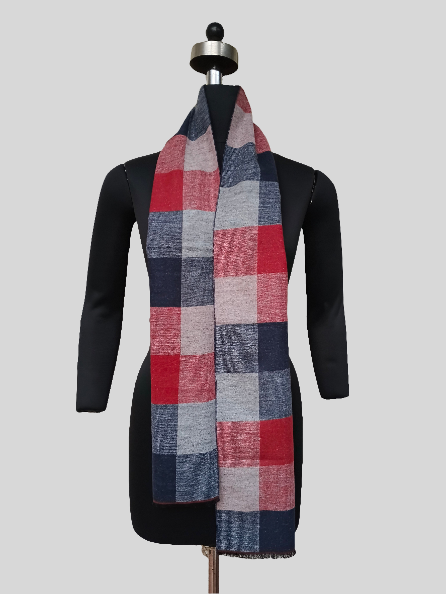 Men’s silk wool stole