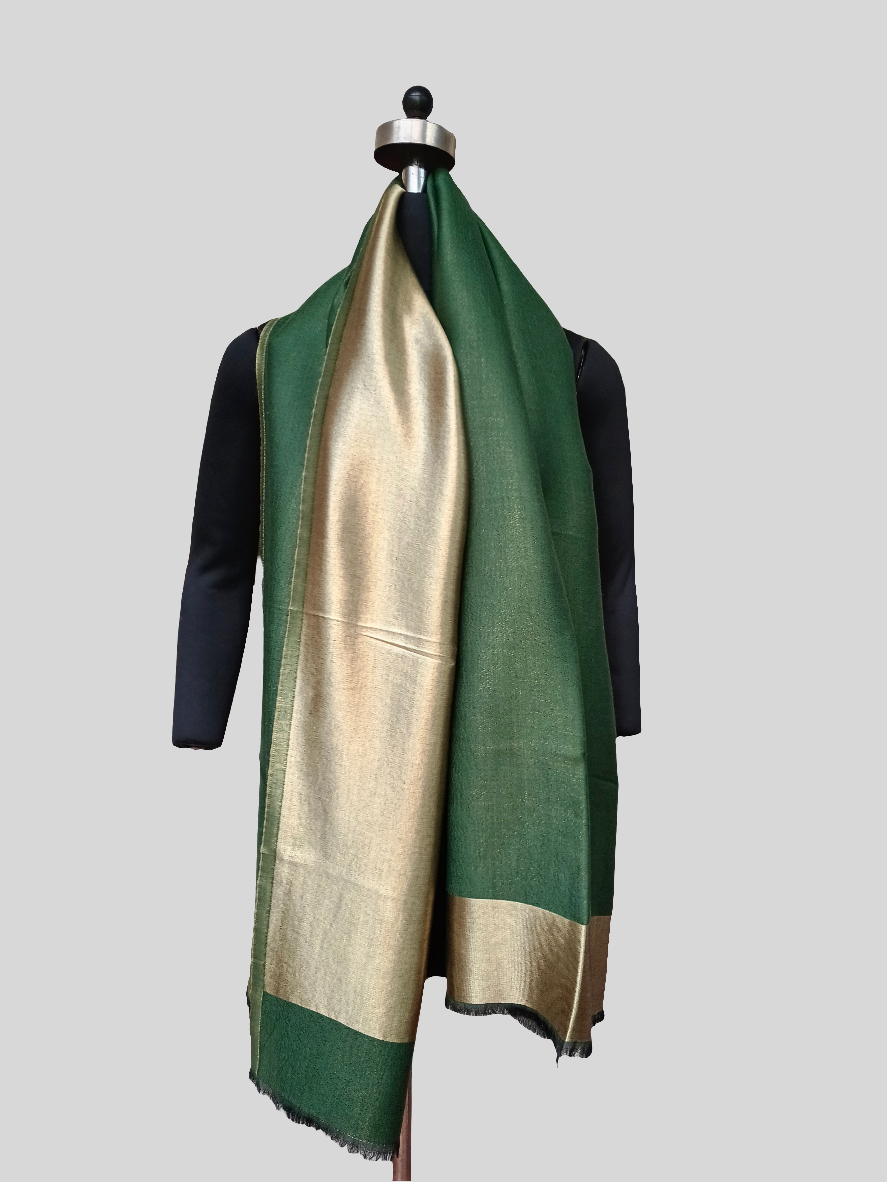 Ladies zari reversible stole