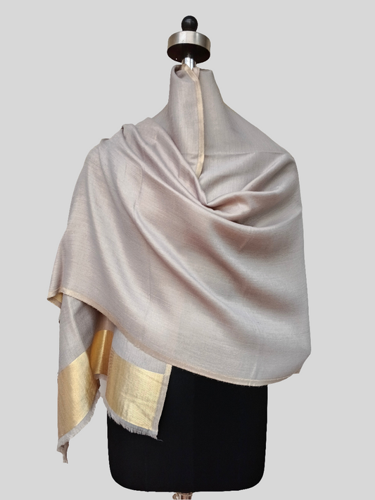 Ladies zari reversible stole