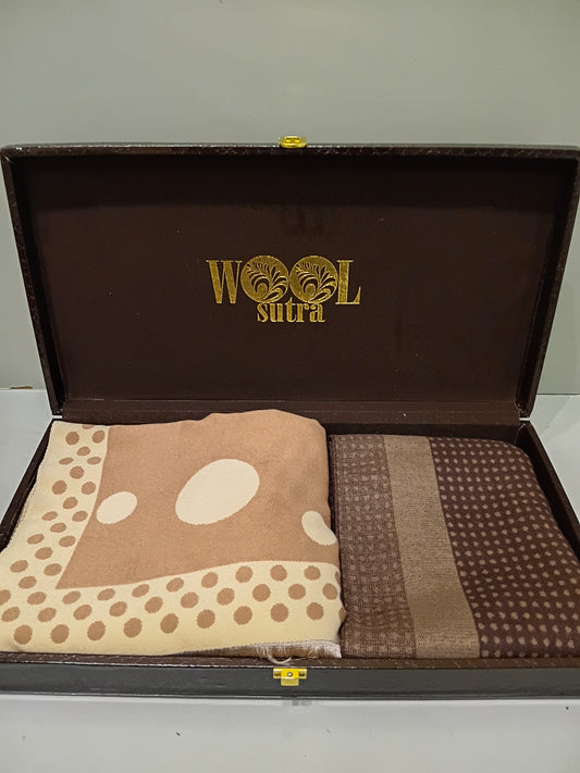 Men & women silk wool stoles Combo box