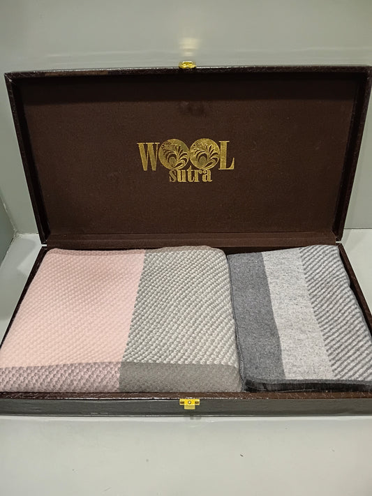 Men & women silk wool stoles Combo box