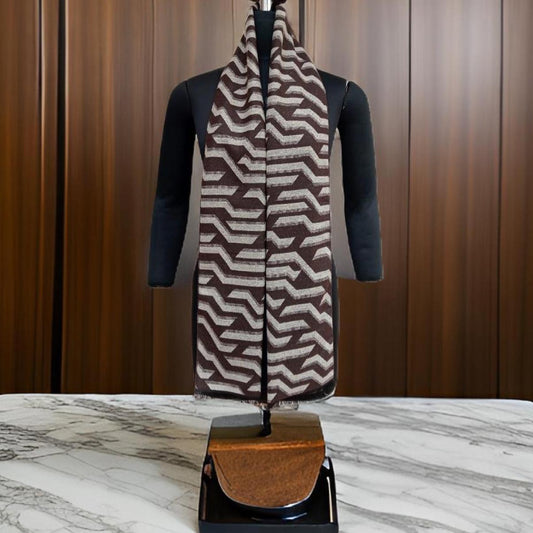 Silk wool stole