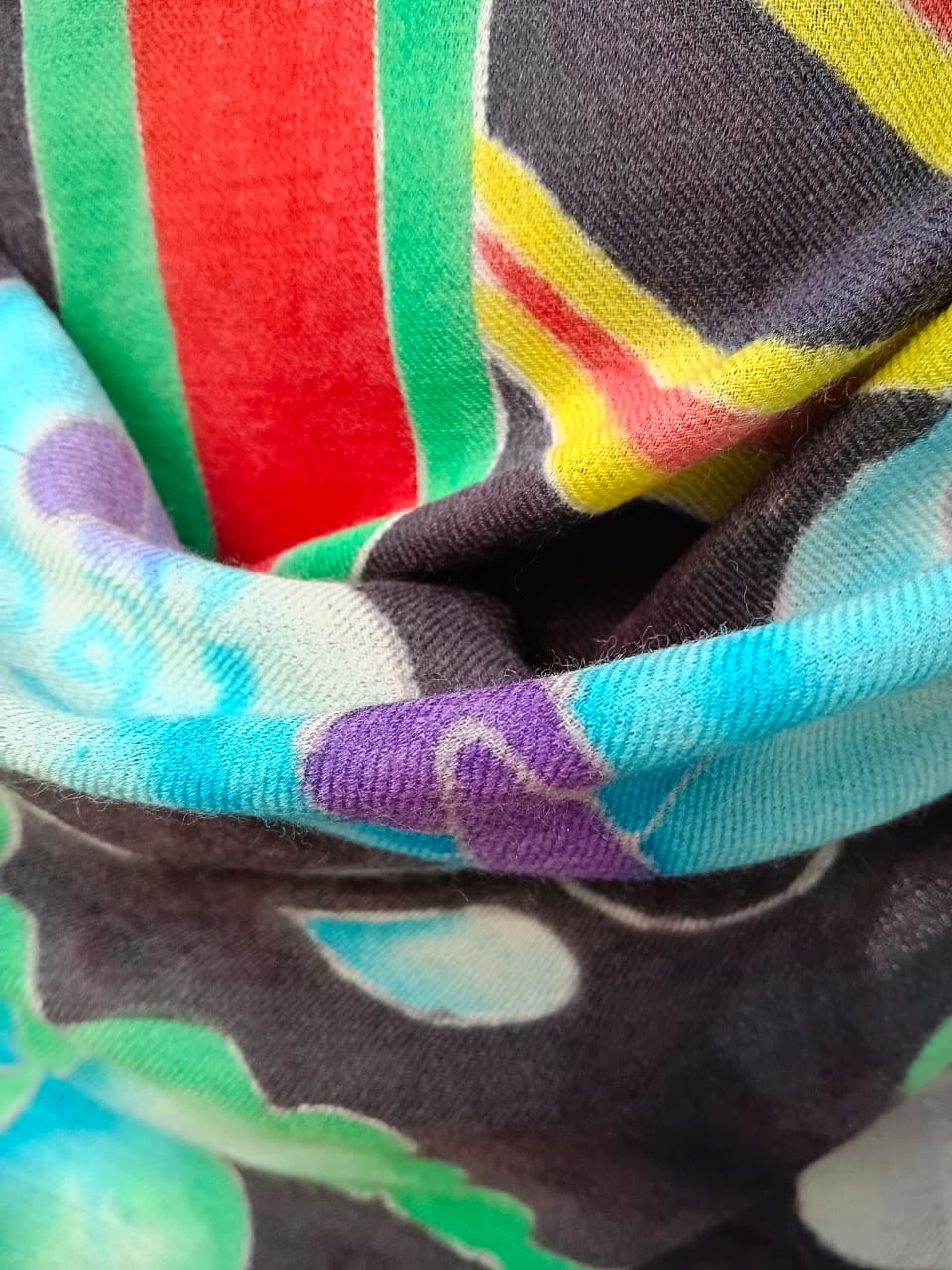Butterfly Hand Painted Stole