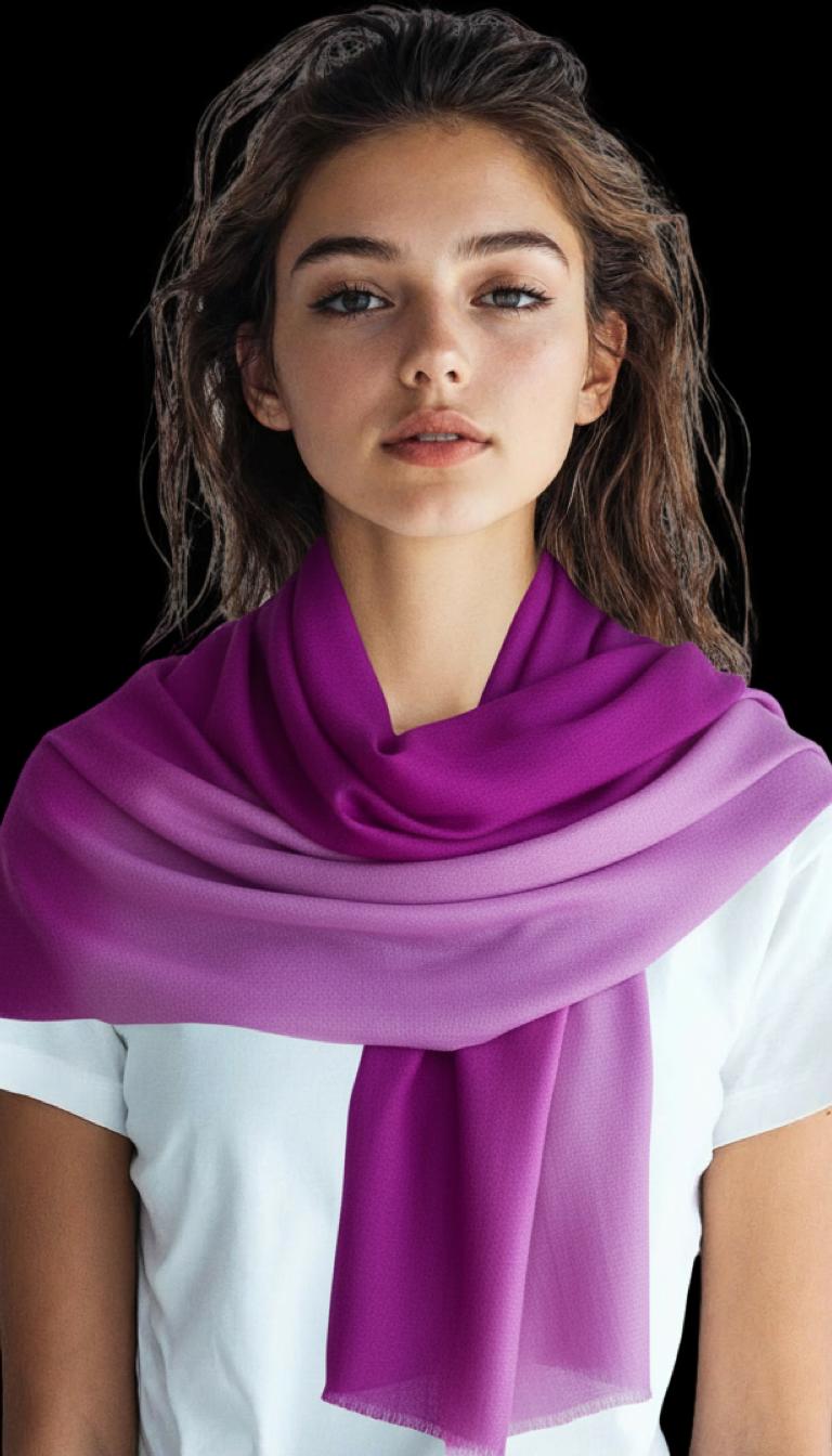 Double shaded stole