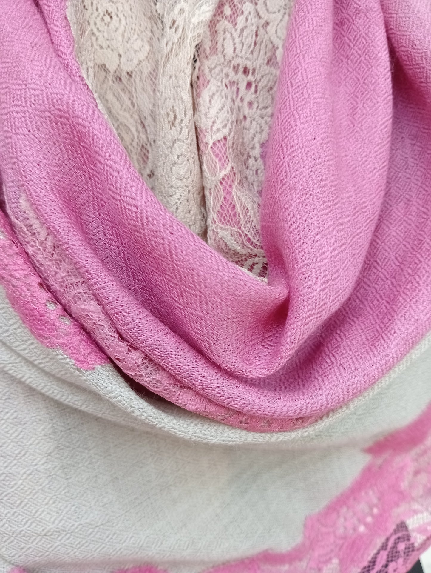 Five sided lace stole