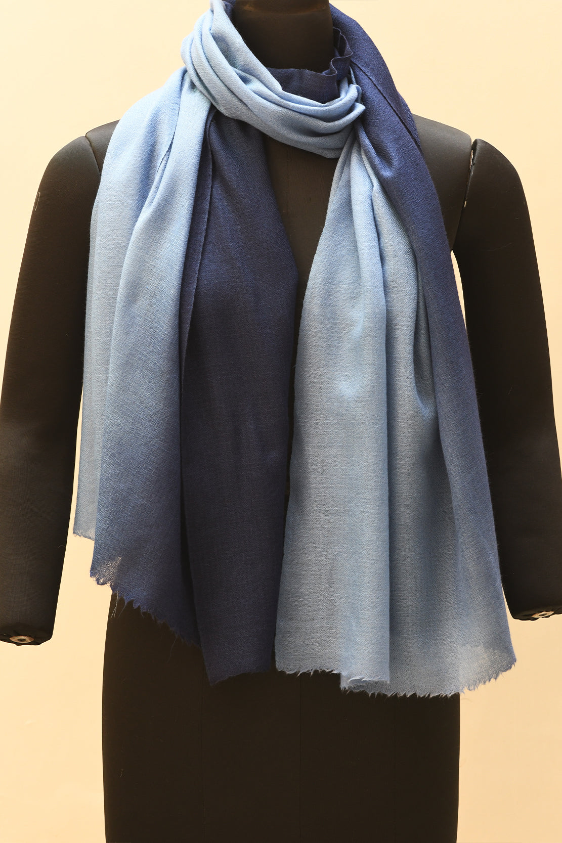 Double Shaded Stole - Blue