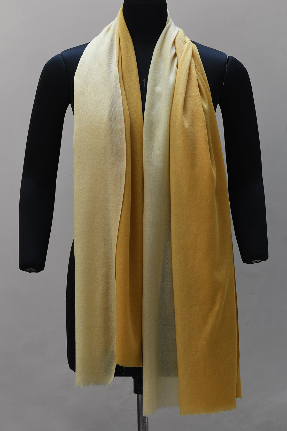 Double Shaded Stole - Yellow / Mustard