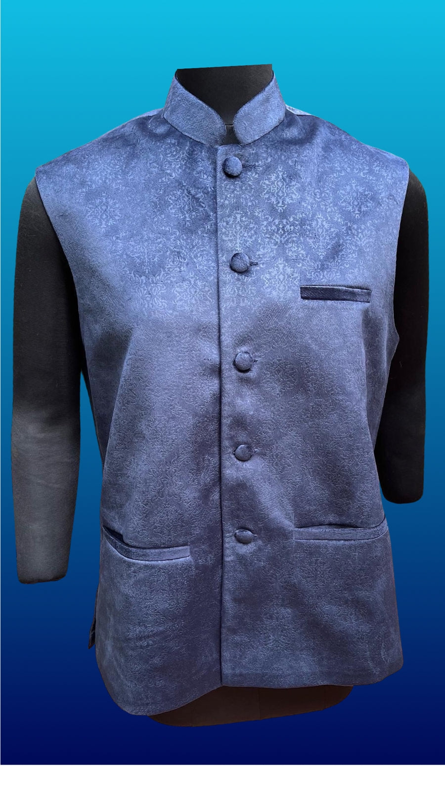 Embossed Velvet Jacket