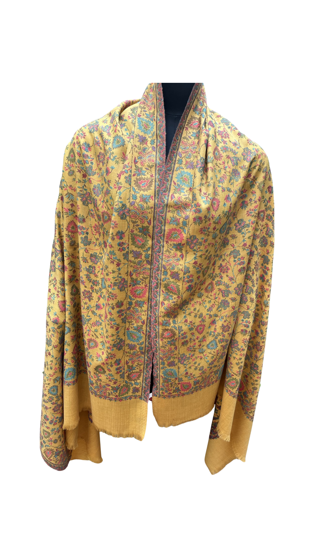 Kani Design Shawl - Mustard ( Base )