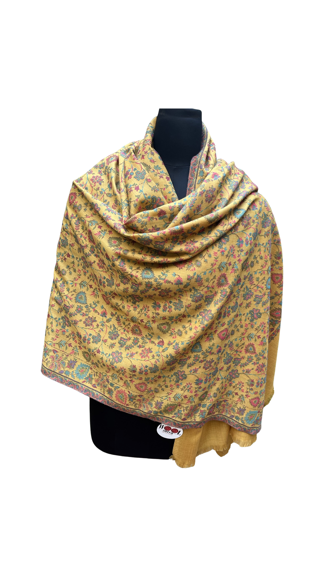 Kani Design Shawl - Mustard ( Base )