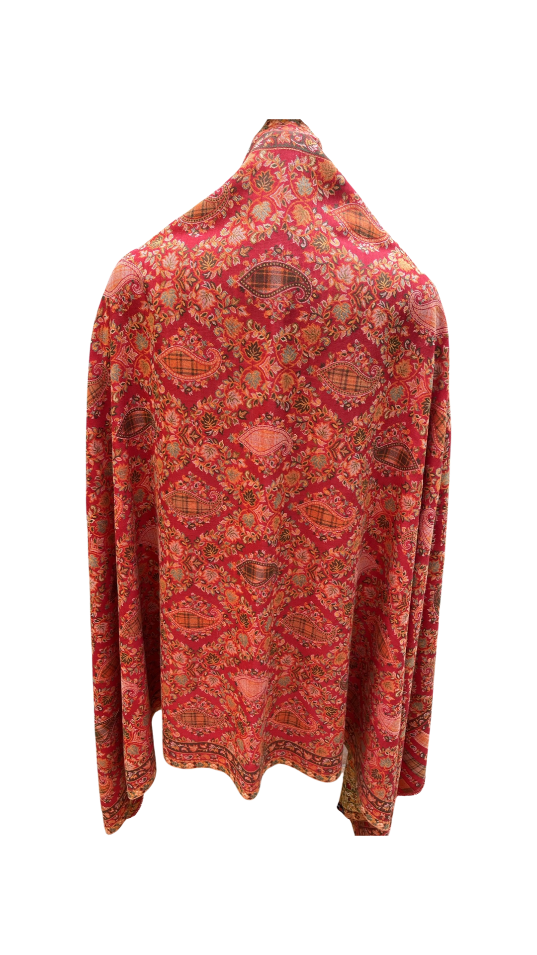 Ambi Design Woven Shawl - Red