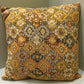 Silk with sequence work cushion cover