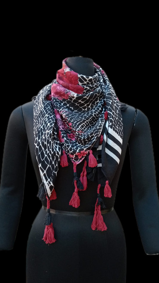 Digital printed Cotton scarf