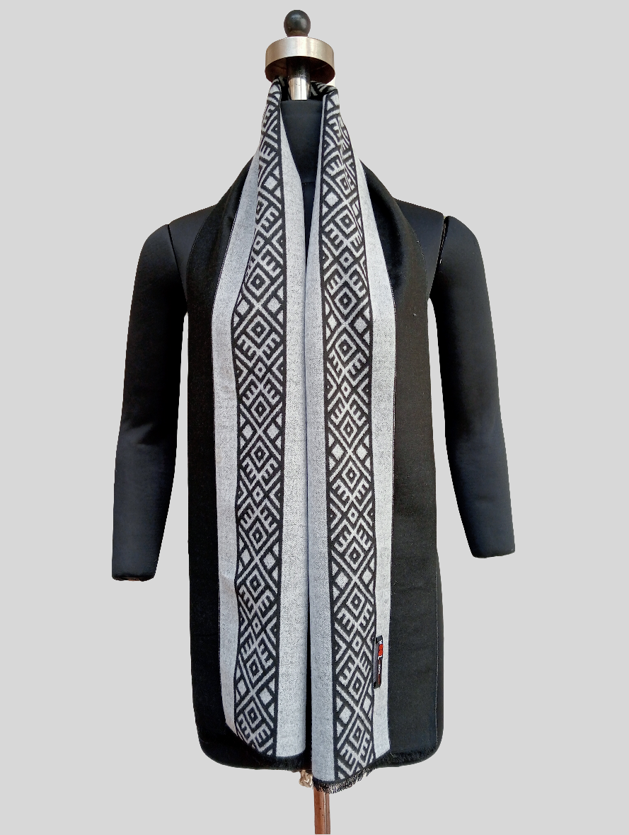 Silk wool+double shaded stole combo box