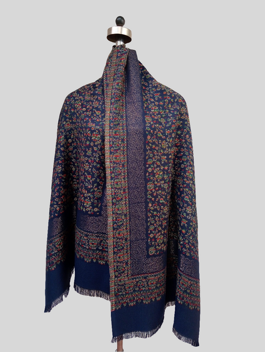 Pure wool jamawar stole