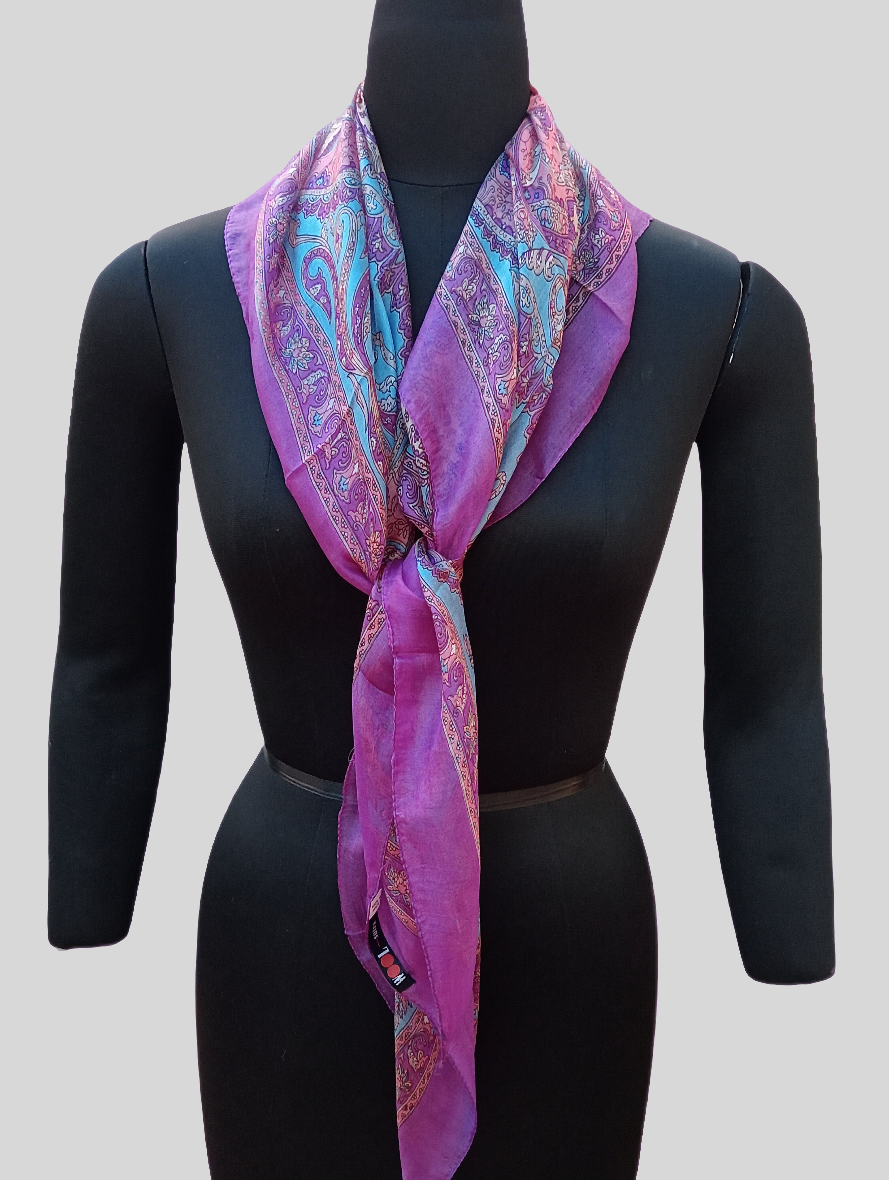 Pure silk scarf