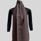 Silk wool dot design stole