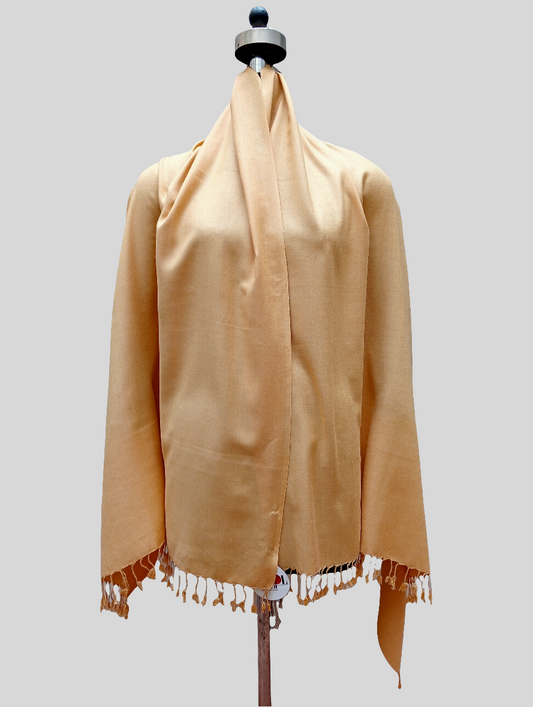 Plain Fine wool Shawl