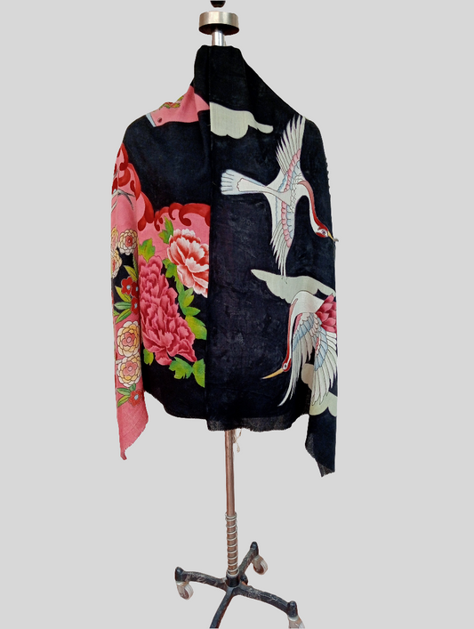 Hand painted stole