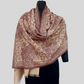 Woven jamawar floral stole