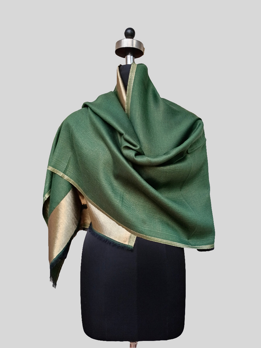 Ladies zari reversible stole