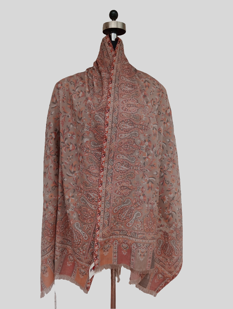 Woven jamawar Ambi stole