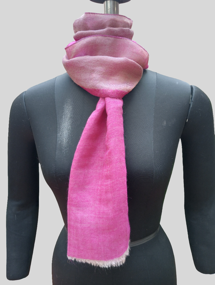 Zari reversible scarf - pink