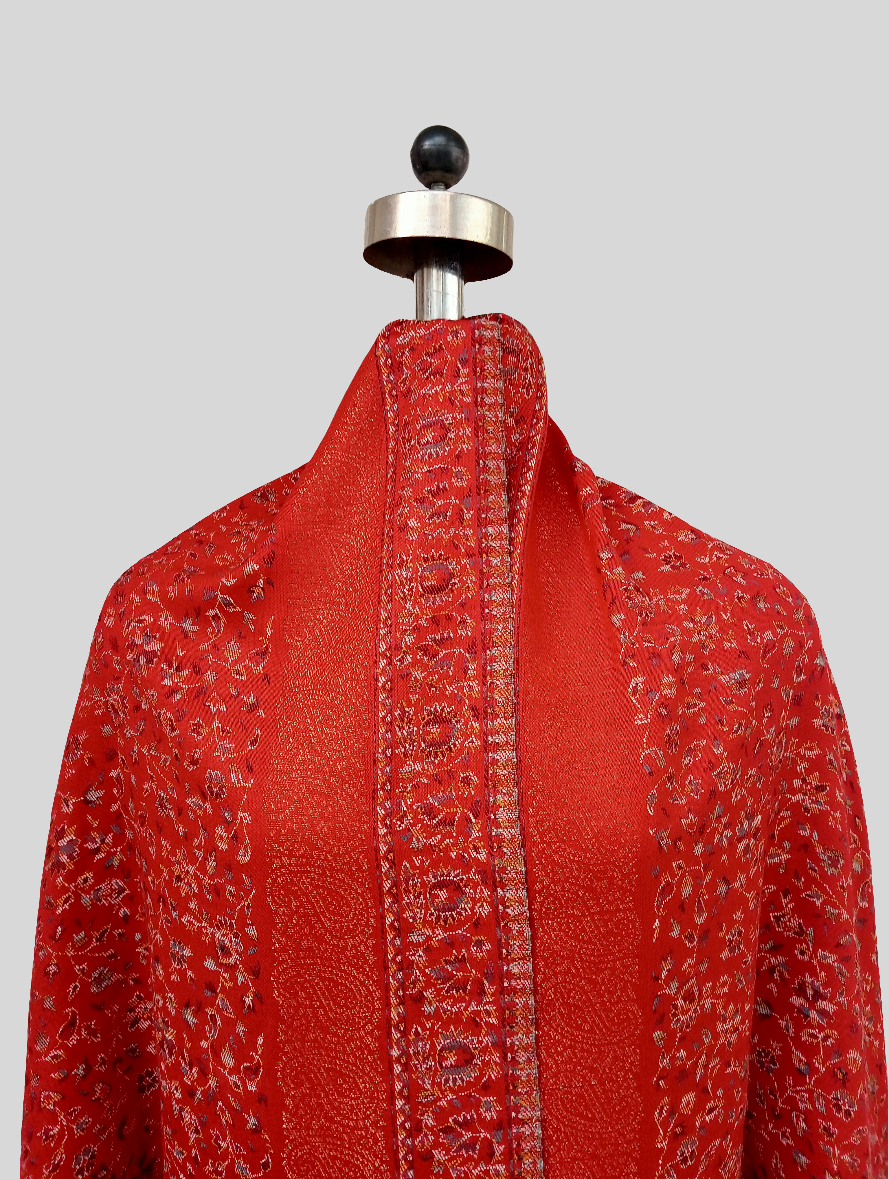 Pure wool jamawar stole