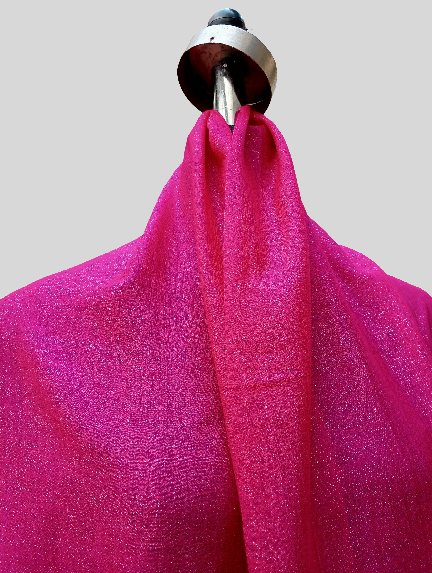 Pure cashmere lurex stole