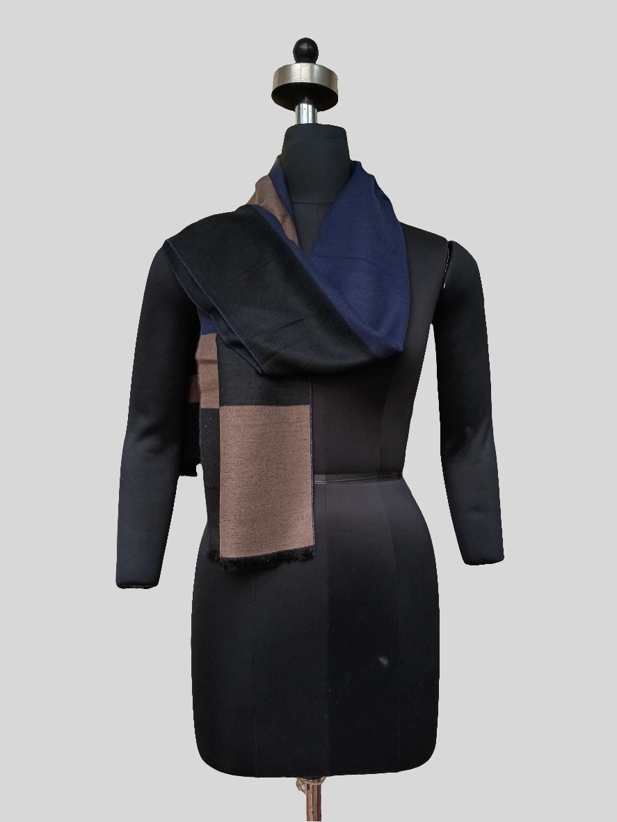 Men’s silk wool stole