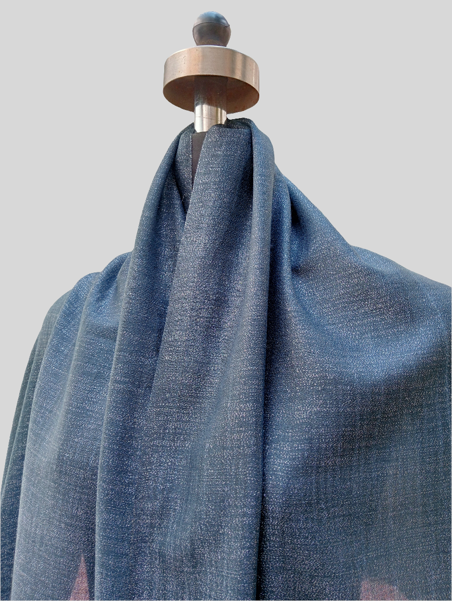 Pure cashmere lurex stole