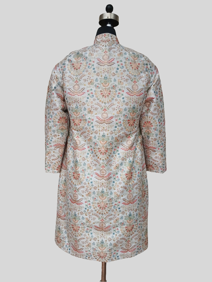 Kalamkari silk embroidered jacket