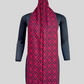 Silk wool reversible stole