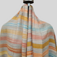 Pure pashmina stripted multicolored shawl