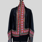 Embroidery border stole