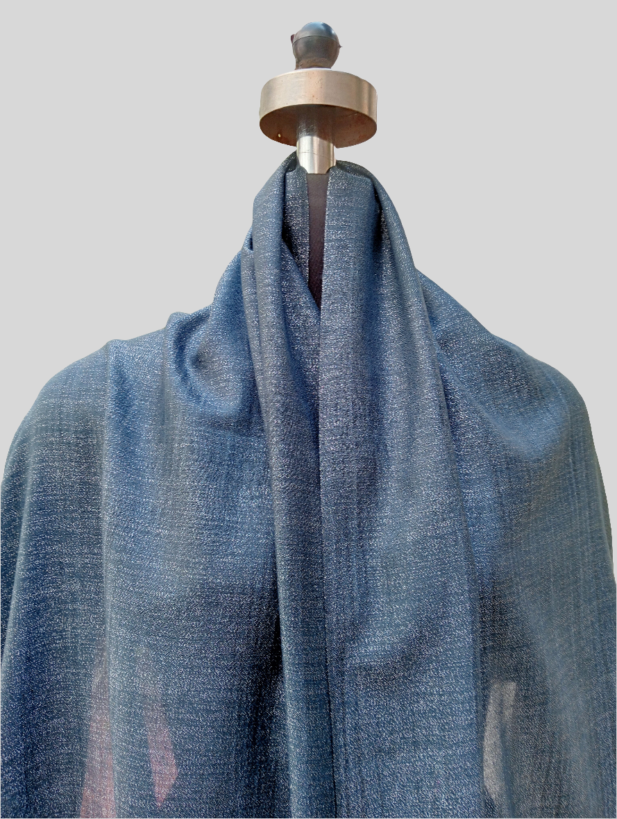 Pure cashmere lurex stole