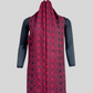 Silk wool reversible stole