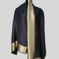 Ladies Silk wool zari reversible stole